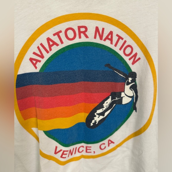 Aviator Nation Signature Boyfriend White Venice Tee
๐
๐ Size Small - Picture 6 of 7